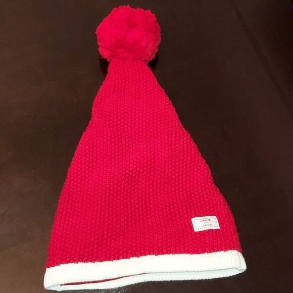 Janie and Jack Red Santa Hat 0-3M - Picture 1 of 2